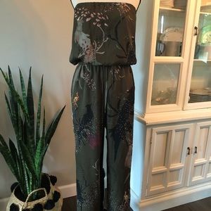Haute Hippie strapless jumpsuit